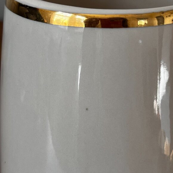 Olympia Brewing Co. Beer Mug Stein "It's the Water" Horseshoe Gold Trim Vintage - Picture 10 of 12